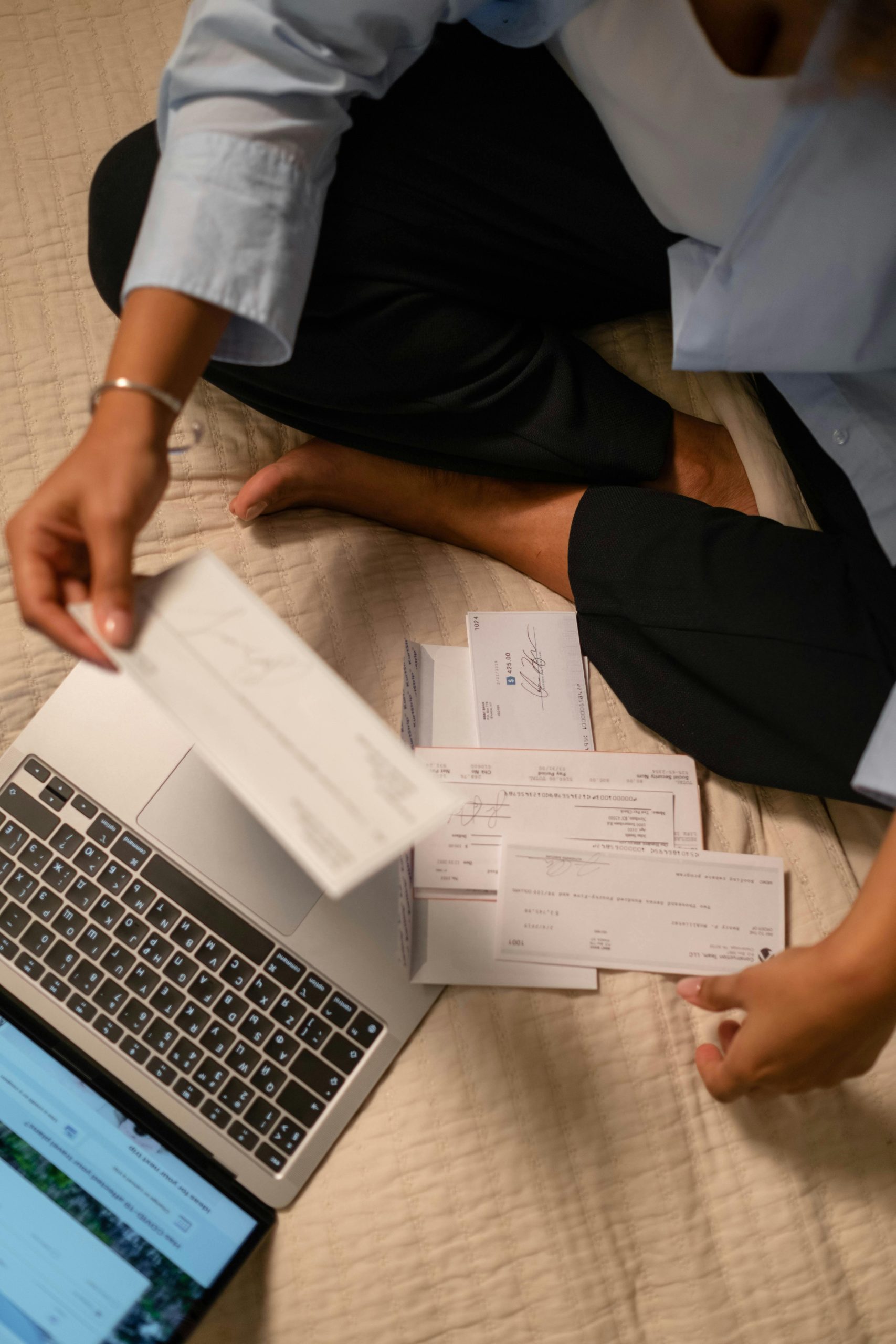 Traveller cheque acceptation